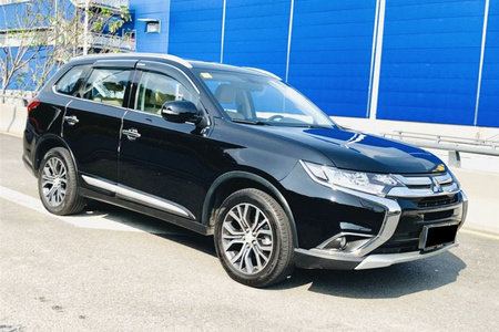 阿坝二手三菱欧蓝德 2016款 2.4L CVT 四驱 豪华版 7座