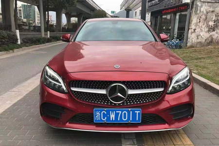 温州二手奔驰C级 2020款 C 200 L 动感型运动版